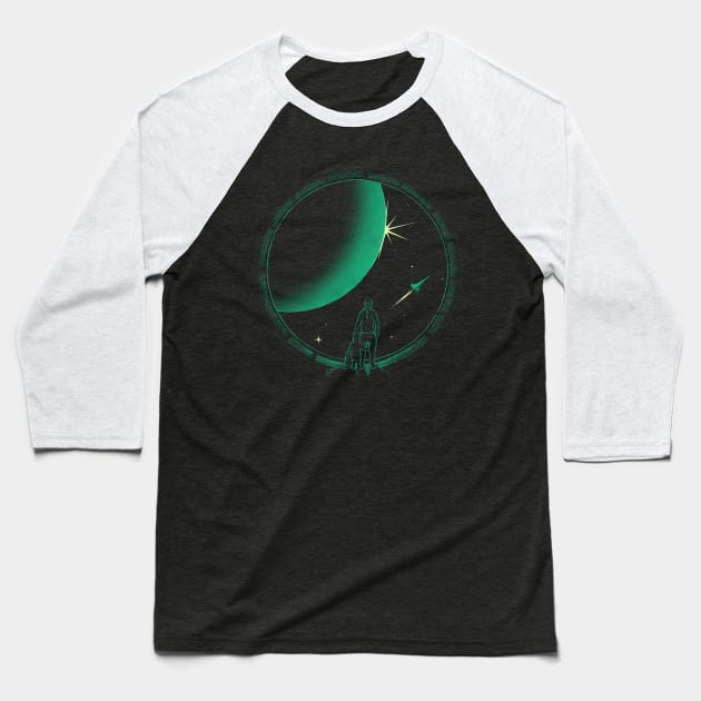 A New Dawn Baseball T-Shirt by Sachpica